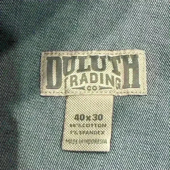 DULUTH TRADING Flex Weekender Jeans 40x30 Relaxed Fit Denim Dad Baggy HipHop - Picture 6 of 16